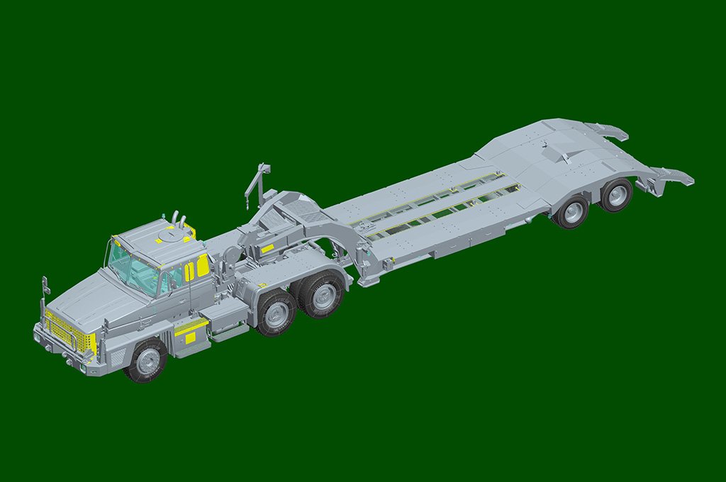 Hobby Boss 85527 Scammell Commander avec grue de 62 tonnes et semi-remorque Fruehauf au 1/35  – image 7