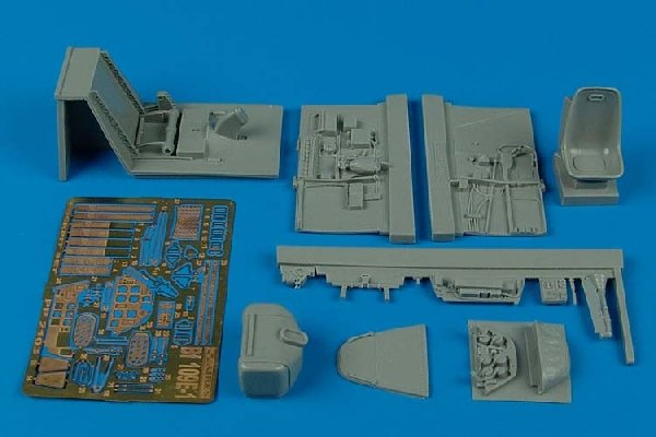 Maquette de cockpit Aires 2103 Bf 109E-1 au 1/32 Eduard