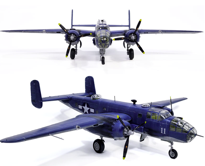 Maquette Academy 12334 USMC PBJ-1D B-25 Mitchell 1/48 – Bild 8