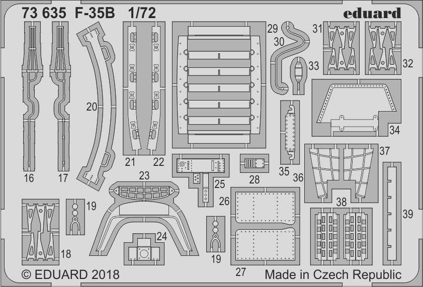 Eduard 73635 F-35B HASEGAWA 1/72 – zdjęcie 2
