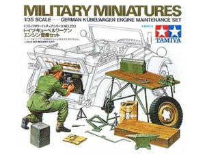 Tamiya 35220 Kit d&amp;#39;entretien du moteur Kbelwagen allemand (1/35)