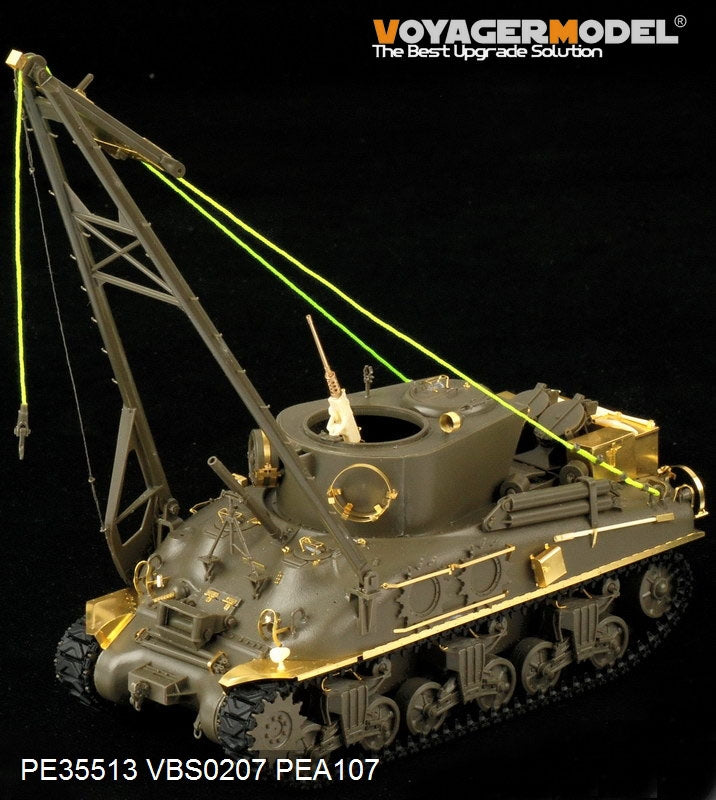 Véhicule de dépannage de char américain M32B1 de la Seconde Guerre mondiale, modèle Voyager PE35513, pour TASCA 35026, échelle 1/35 – immagine 16