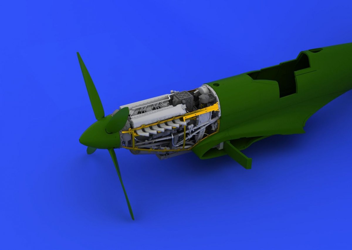 Moteur Spitfire Mk. VIII Eduard 648200 au 1/48 (EDUARD) – Bild 5