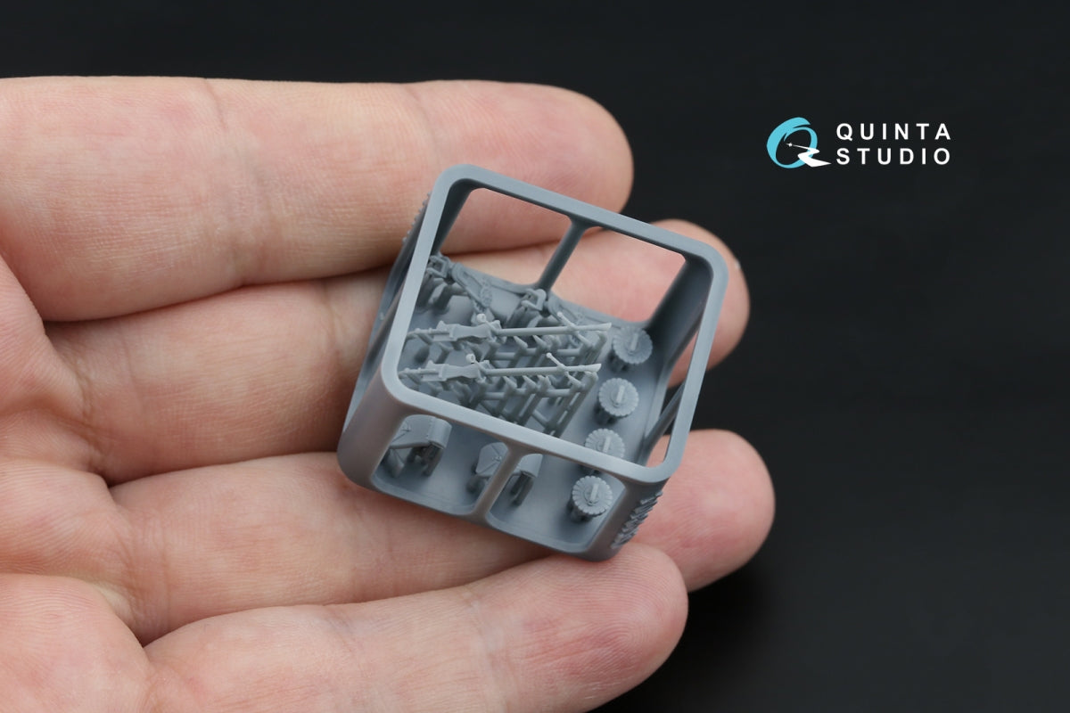 Quinta Studio QT48104 Mitrailleuse Lewis Mk.III, 2 pièces (tous kits) 1/48 – Bild 5