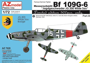 AZ Modèle AZ7628 Bf 109G-6 JG.300 Pt.III 1/72