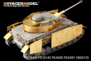Maquette Voyager PE35409, char allemand Pz.Kpfw.IV Ausf.G de base avec lance-fumigènes, pour DRAGON au 1/35 – image 3
