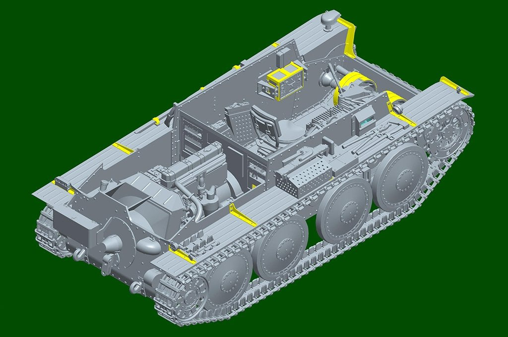 Hobby Boss 82603 38(t) tank E/F type 1/16 – zdjęcie 11