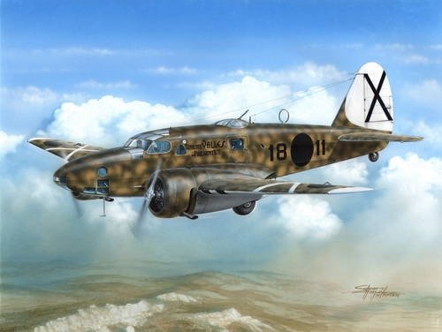Azur A106 Caproni Ca.310 Italian &amp; Spanish (1/72)