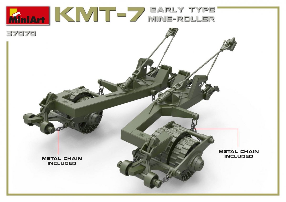 MiniArt 37070 KMT-7 ROULEAU DE MINE DE TYPE PREMIER (1/35) – image 4