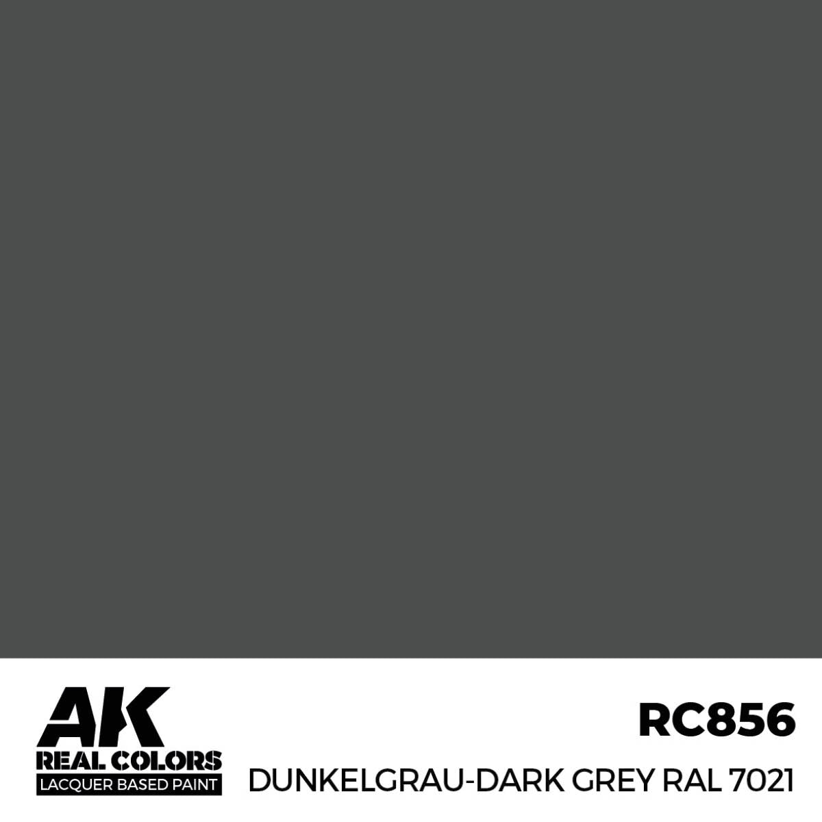 AK Interactive RC856 Gris foncé RAL 7021 17 ml
