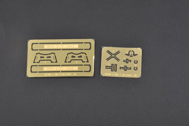 Trumpeter 05788 Zerstorer allemand Z-30 1942 1/700 – image 4