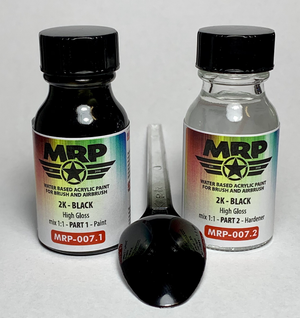 MR. Paint MRP-007S Noir 2K SET 15ml x2 – immagine 2