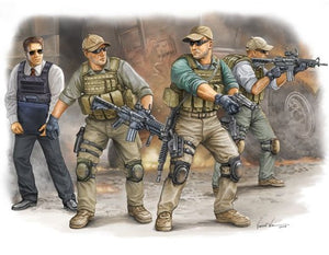 Trumpeter 00420 PMC en Irak 2005 - Gardes de sécurité VIP (1/35)