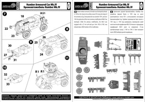 Voiture blindée Daimler Mk.IV 1/72 (réf. 72035) – image 5
