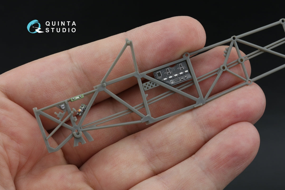 Quinta Studio QD+48582 Westland Lysander Mk.I Intérieur imprimé en 3D et coloré sur papier décalcomanie (Airfix) (avec pièces en résine imprimées en 3D) 1/48 – Bild 13