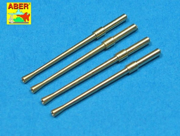 Aber A32014 Set of 4 barrels for Japanese 20 mm Type 99 aircraft machine cannons 1/32