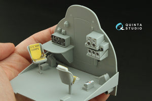 Quinta Studio QD32234 - Compartiment de l&amp;#39;opérateur radio pour Boeing B-17E/F. Intérieur coloré imprimé en 3D sur papier décalcomanie (HK models) à l&amp;#39;échelle 1/32. – Bild 10