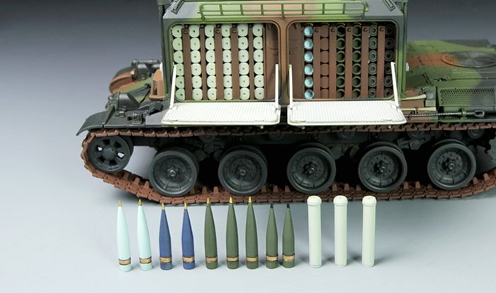 Maquette Meng TS-004 Obusier automoteur français AUF1 155 mm (1/35) – image 3