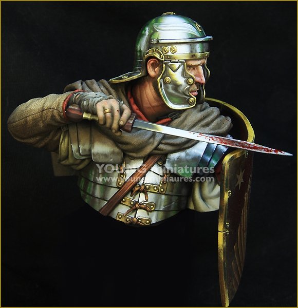 Young Miniatures YH1854 LÉGIONNAIRE ROMAIN Ier siècle 1/10 – immagine 7