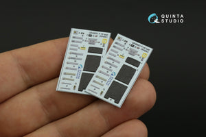 Intérieur imprimé en 3D et coloré pour le F-16D Block 30 de Quinta Studio QD48418 (outillage Kinetic 2022), échelle 1/48 – immagine 7