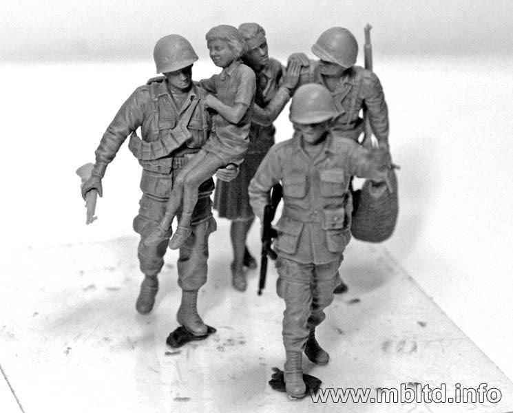 Master Box 3578 FRANCE 1944 1/35 – zdjęcie 13