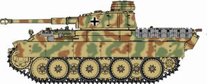 Dragon 7508 Berge-Panther avec Pz.Kpfw.IV Turm (1/72) – imagen 4