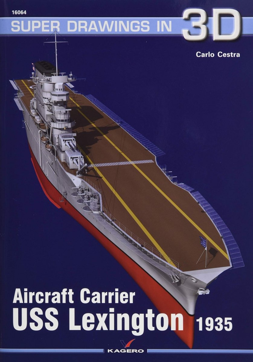 Kagero 16064 Porte-avions USS Lexington 1935 EN