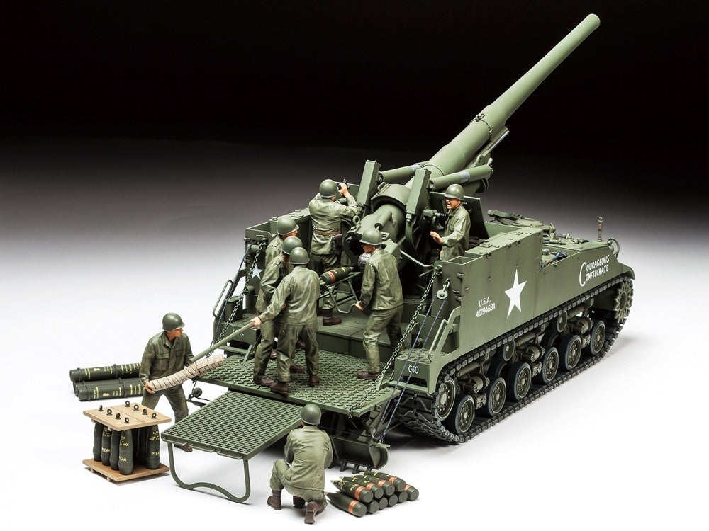 Tamiya 35351 Canon automoteur américain de 155 mm M40 1/35