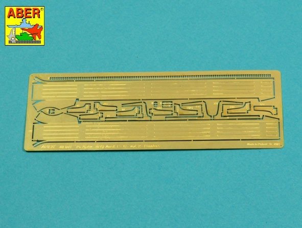 Aber 48041 Pz.Kpfw..38 (t) Ausf. Char allemand E/F/G Pz.38 (t) pt.2-ailes 1/48