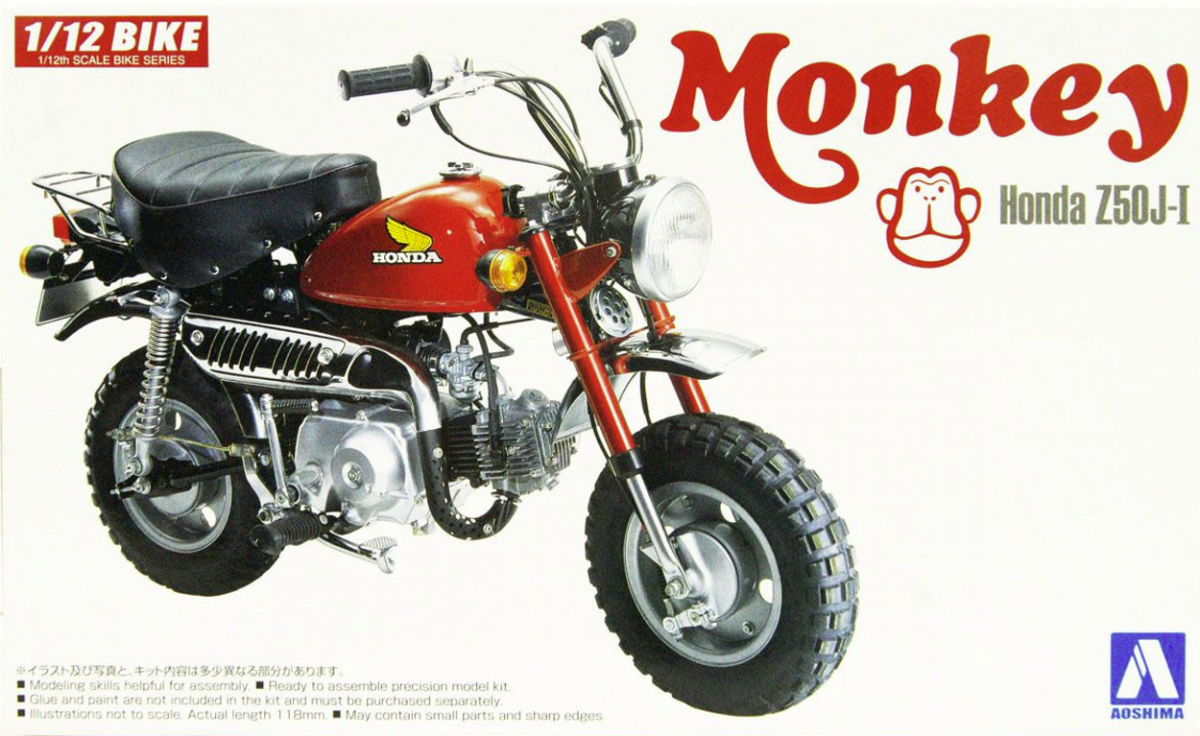 Aoshima 06434 HONDA Z50J-1 SINGE 78 1/12 – immagine 2