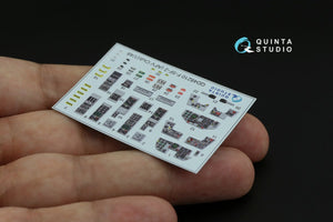 Intérieur imprimé en 3D et coloré sur papier décalcomanie Quinta Studio QD48210 F-5F-2 (AFV club) 1/48 – image 3