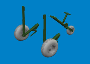 Eduard 6481109 UH-60 wheels ICM 1/48 – zdjęcie 2