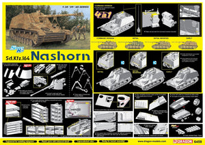 Dragon 6459 Sd.Kfz.164 Nashorn (4 en 1) 1/35 – Bild 2