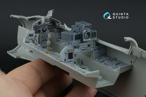 Intérieur imprimé en 3D et coloré sur papier décalcomanie (Italeri) de Quinta Studio QD+32230 Tornado IDS (avec pièces en résine imprimées en 3D) à l&amp;#39;échelle 1/32 – image 12