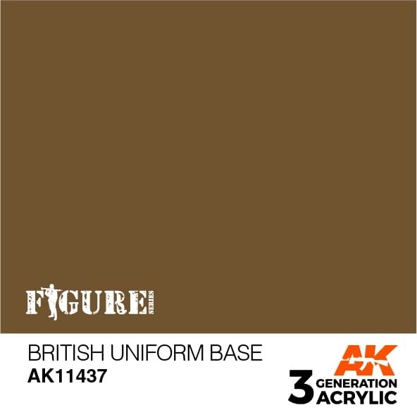 AK Interactive AK11437 Base d'uniforme britannique 17 ml