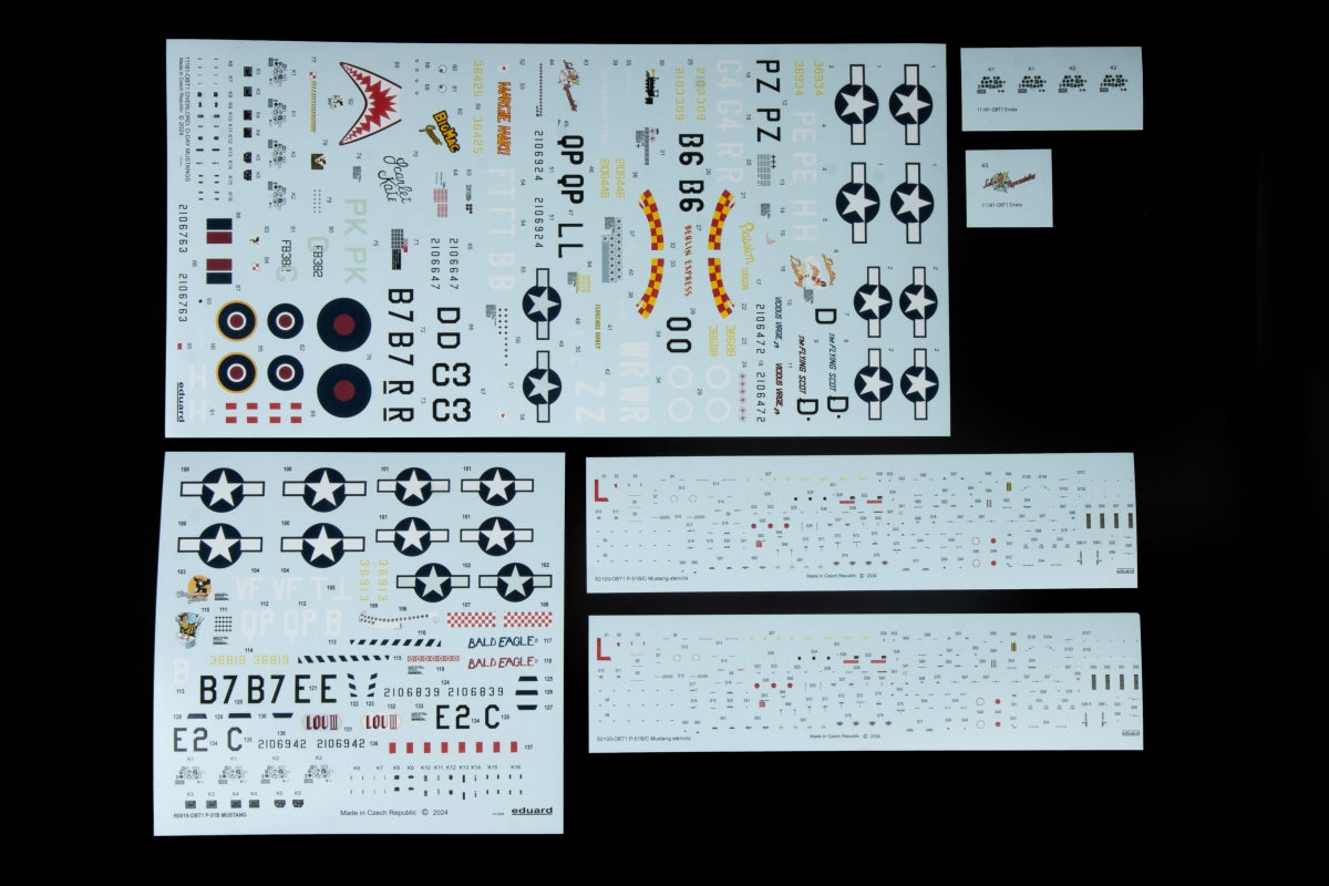 Eduard R0019 P-51B Mustang 1/48 – immagine 4