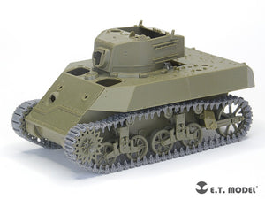 Maquette ET Model P35-039 Char léger M3/M5 Stuart de l&amp;#39;armée américaine (Seconde Guerre mondiale), chenilles fonctionnelles T36E6 (impression 3D), échelle 1/35 – image 4