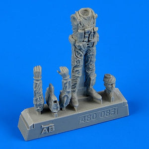 Aerobonus 480083 Pilote de l&amp;#39;US Navy avec sac - Guerre du Vietnam 1965-1973, échelle 1/48
