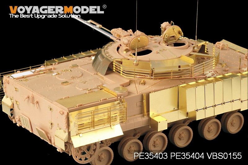 Maquette Voyager PE35403 BMP-3 MICV russe moderne avec blindage à lames pour TRUMPETER 00365 1/35 – imagen 7
