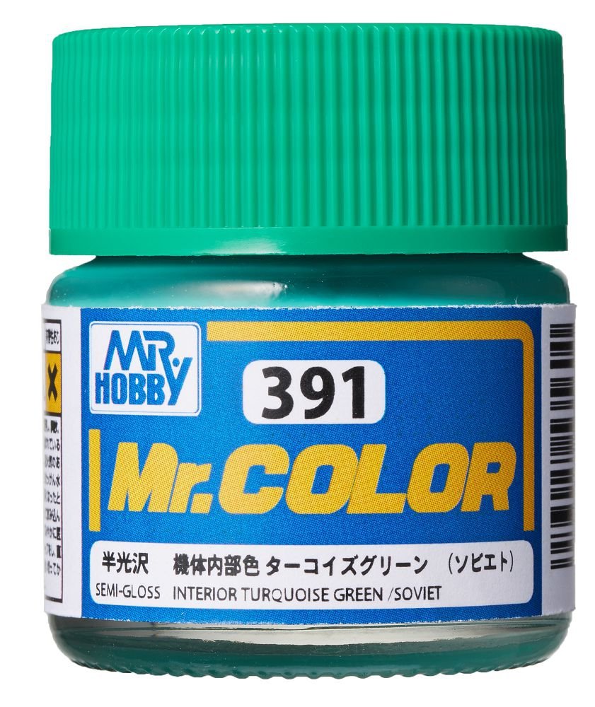 Gunze Sangyo C391 Mr Color Intérieur Vert Soviétique