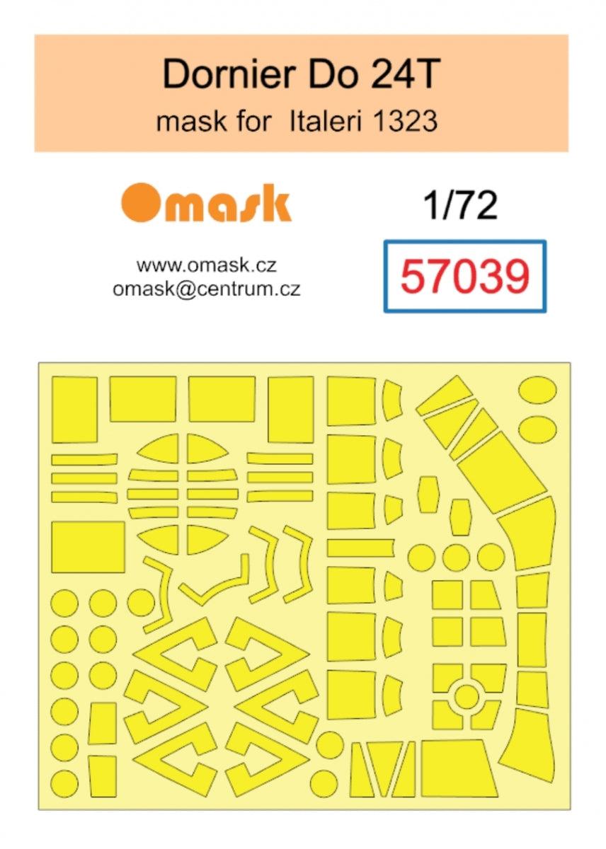 Omask 57039 Masque Dornier Do 24 T (pour Italeri 1323) 1/72