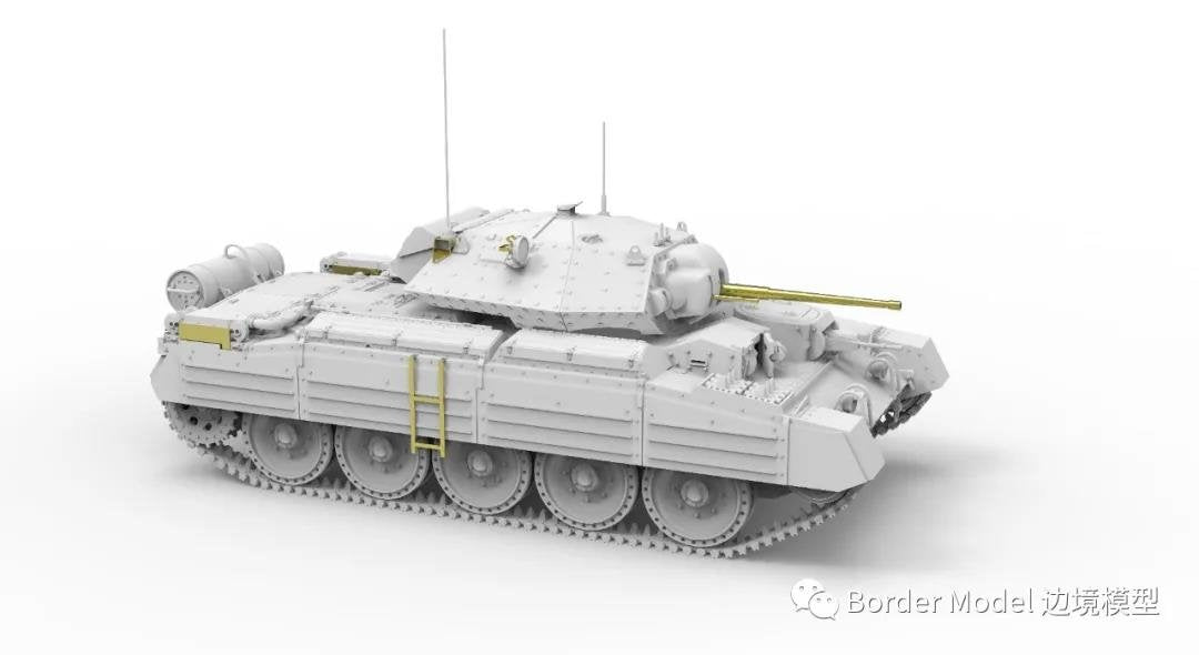 Maquette Border BT-015 Crusader Mk.II Char de croisière britannique MK.VI et char allemand Pzkpfw.MK V746(e) 1/35 – Bild 2