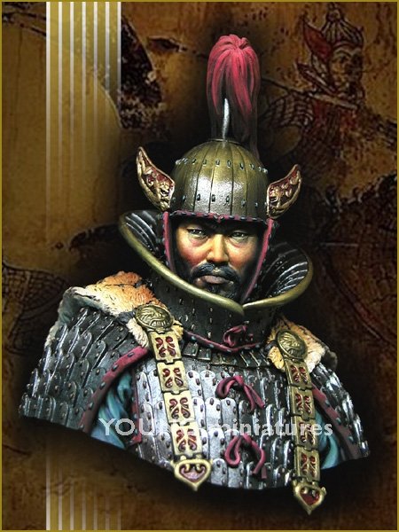 Young Miniatures YH1825 Goguryeo, officier de cavalerie lourde, Ve siècle ap. J.-C., échelle 1/10