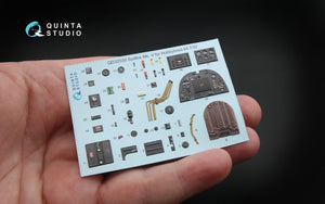 Intérieur du Spitfire Mk.V imprimé en 3D et coloré par Quinta Studio QD32030 sur papier décalcomanie (pour kit Hobbyboss) 1/32 – image 4
