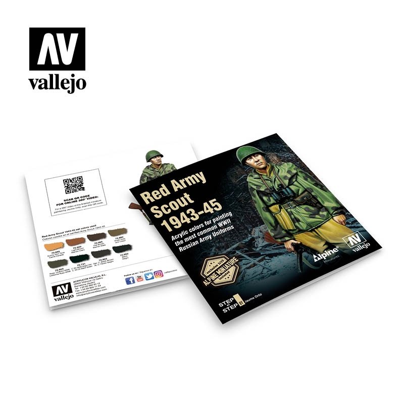 Vallejo 70248 Éclaireur de l&amp;#39;Armée rouge 1943-45 8x17ml  – image 2