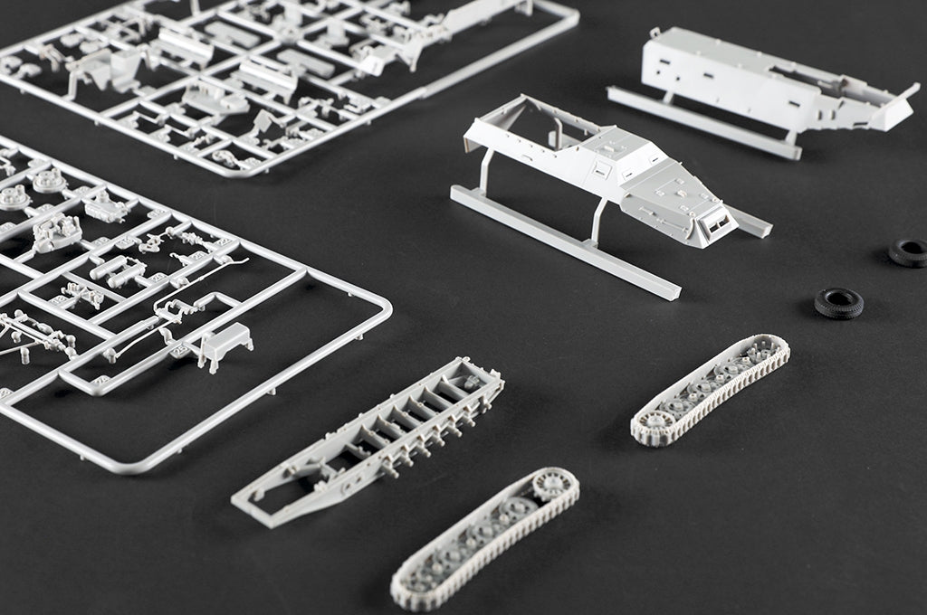 Trumpeter 07404 Sd.Kfz.8 Gepanzerter Zugkraftwagen 12t 1/72 – immagine 18