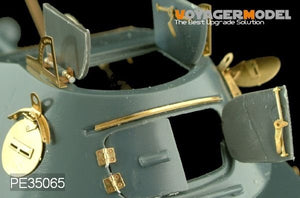 Kit de mise à jour Voyager Model PE35065 Sd.Kfz. 232 Autocar blindée à 6 radiateurs pour Italeri 1/35 – image 5