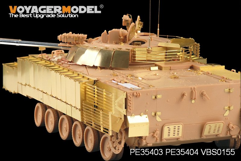 Maquette Voyager PE35403 BMP-3 MICV russe moderne avec blindage à lames pour TRUMPETER 00365 1/35 – imagen 13