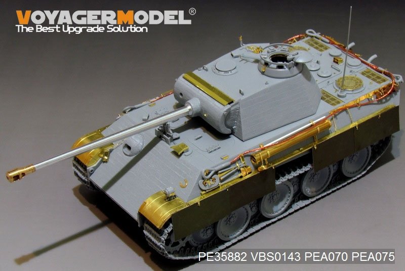 Maquette Voyager PE35882WWII Panther G allemand, version initiale, pour DRAGON 1/35 – Bild 2