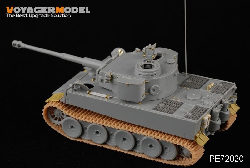 Maquette Voyager PE72020, char allemand Tiger I de la Seconde Guerre mondiale, production initiale pour DRAGON 7370 au 1/72 – image 3